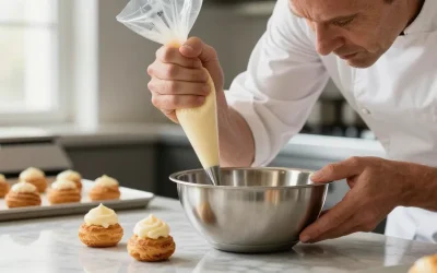 Crème pâtissière légère pour choux : la méthode rapide pour une tenue parfaite