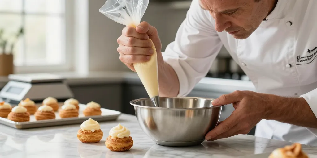 Crème pâtissière légère pour choux : la méthode rapide pour une tenue parfaite