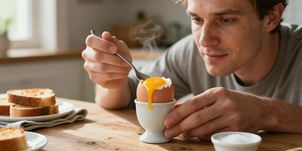 cuisson oeuf à la coque