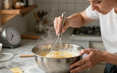 Génoise au bain marie : La méthode précise pour une texture moelleuse