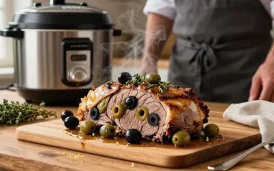 Paupiette de veau aux olives : la cuisson Cookeo pour une viande moelleuse
