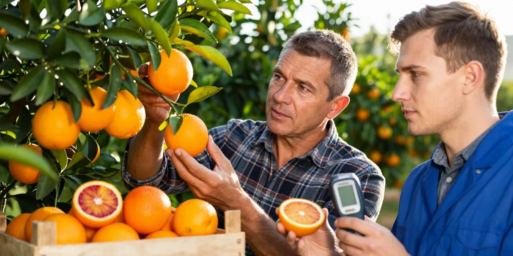 quand cueillir les oranges