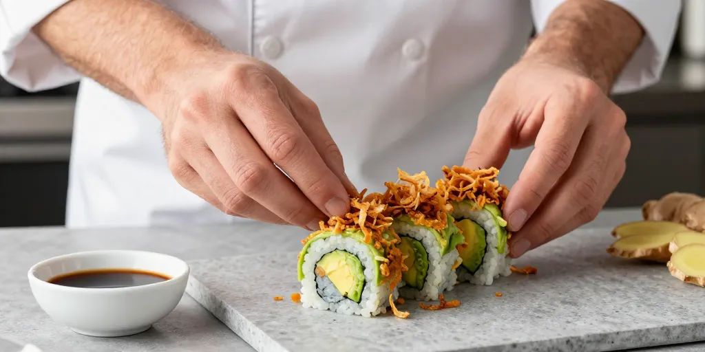 Recette California Rolls Oignon Frit : le pas à pas pour un croustillant