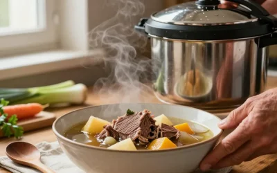 Recette du pot au feu à la cocotte-minute pour une viande fondante