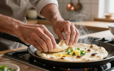 Recette pour naan : la méthode inratable pour des naans moelleux