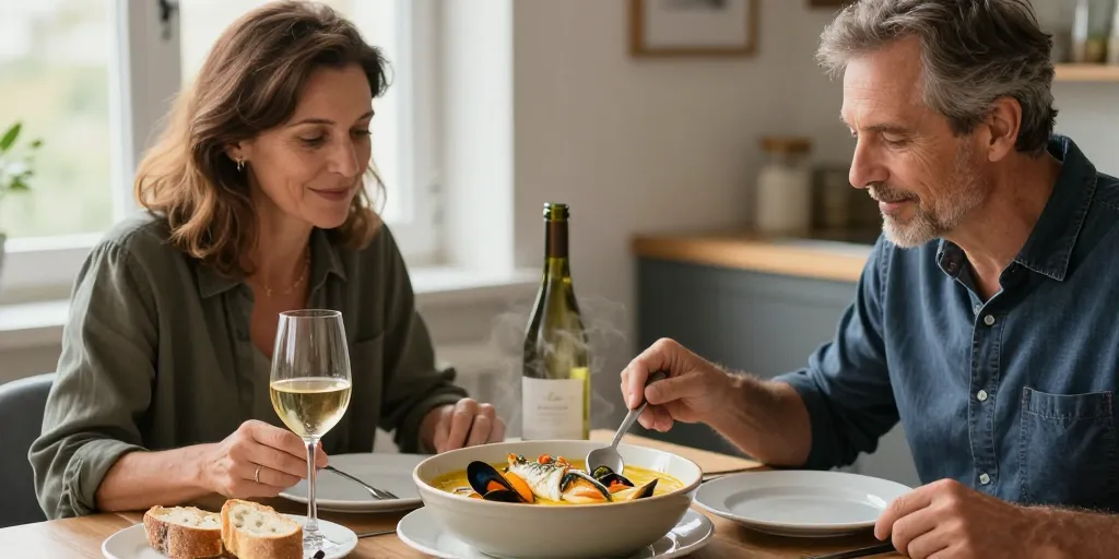 Bouillabaisse rapide avec soupe de poisson : la méthode pour un dîner réussi