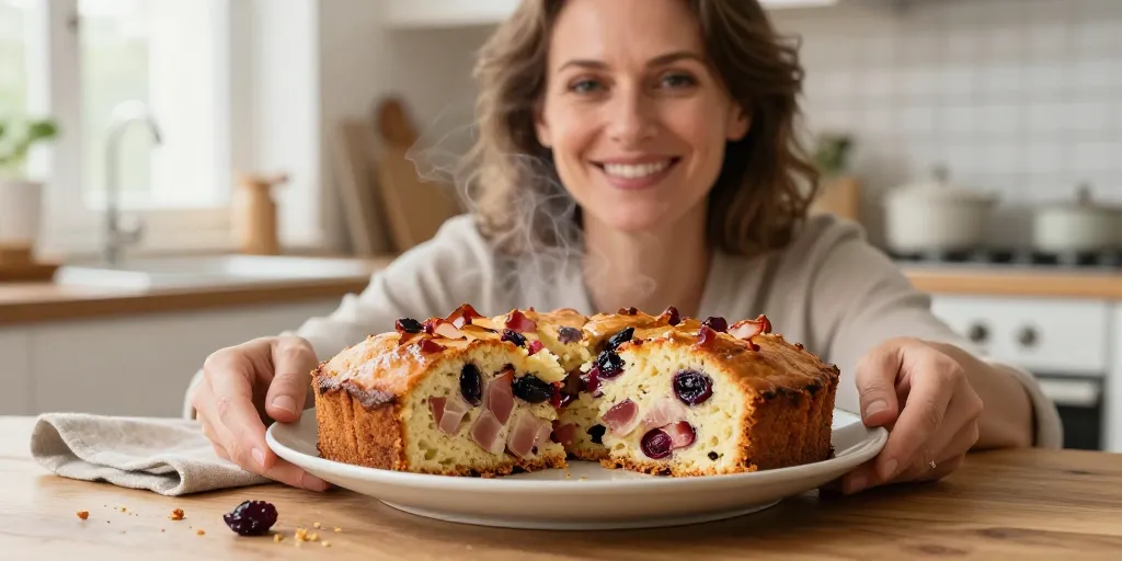 Cake lardons pruneaux Sophie : la recette inratable pour un résultat moelleux