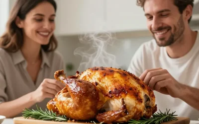 Cuisson poulet au four : la méthode pour une peau croustillante