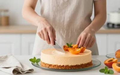 Gâteau fromage blanc abricots : la recette légère pour un dessert aérien