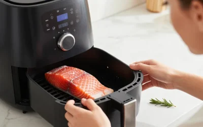 Pavé de saumon surgelé au air fryer : la méthode sans décongeler