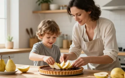 Tarte poire chocolat : les astuces indispensables pour réussir le dessert familial