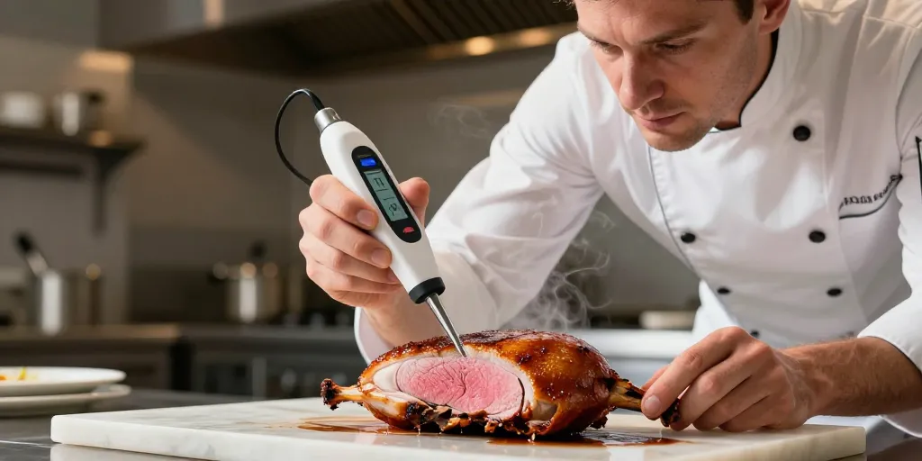 Température magret à cœur : les degrés précis pour une viande savoureuse