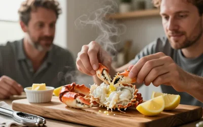 Temps cuisson pince de crabe : la méthode précise pour une chair juteuse