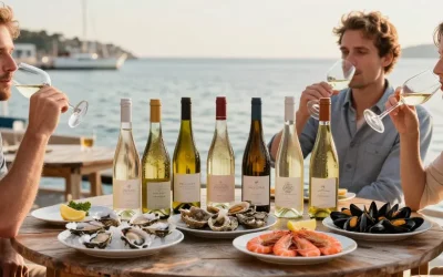Vin blanc bio : Les 8 bouteilles idéales pour fruits de mer