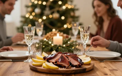 Amuses bouches magret séché et poire : la recette pour vos fêtes