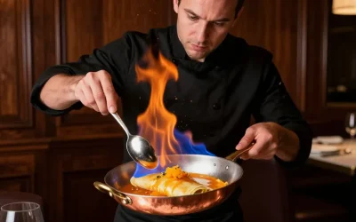 Crêpe suzette : la méthode traditionnelle pour réussir le flambage parfait