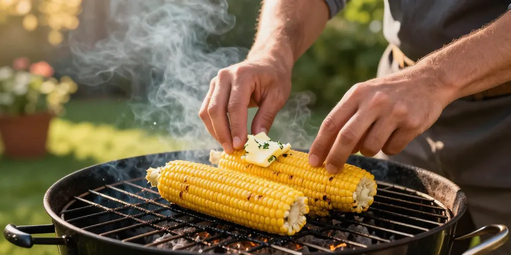 Epi de maïs recette : la technique pour une cuisson tendre au barbecue