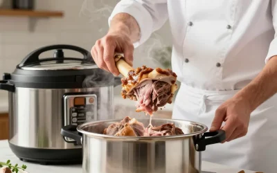 Palette en cocotte minute : la technique pour une viande tendre et fondante