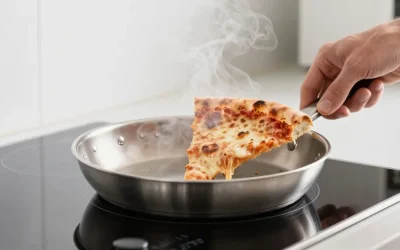 Réchauffer pizza : la technique idéale pour une pâte toujours croustillante