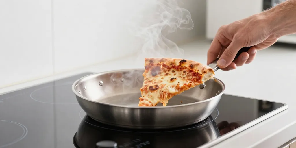 Réchauffer pizza : la technique idéale pour une pâte toujours croustillante
