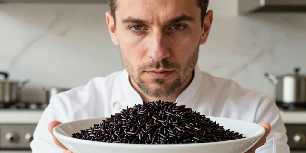 riz noir de camargue