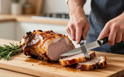 Rôti de porc au four : la technique pour une viande moelleuse