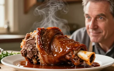 Sauce jarret de porc : la cuisson lente pour un résultat fondant
