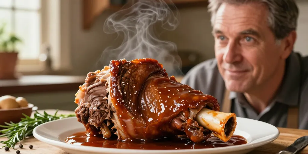 Sauce jarret de porc : la cuisson lente pour un résultat fondant