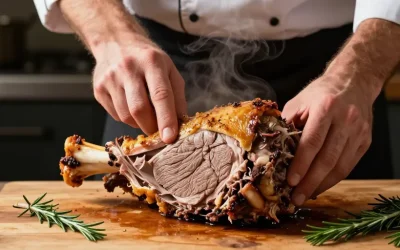 Cuisson epaule agneau confite : la méthode lente pour une viande fondante