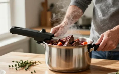 Daube de boeuf cocotte minute : la technique pour une viande fondante