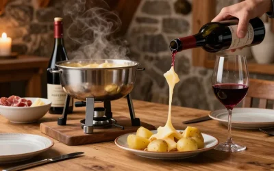 Quel vin servir avec une raclette sans vin blanc ?