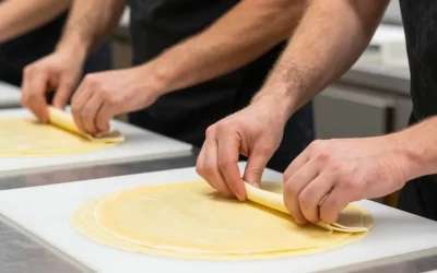 Comment emballer les crêpes sans les abîmer : la méthode des crêpiers qui augmentent leurs ventes de 40%