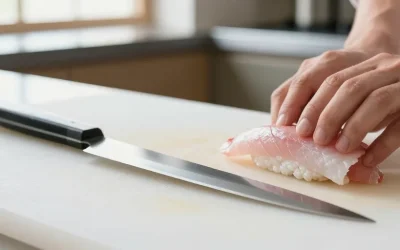 Couteau à sushi japonais : quel modèle choisir pour préparer et trancher le poisson ?