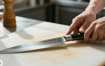 Couteau santoku japonais : l’arme secrète des cuisines qui abandonnent le couteau de chef