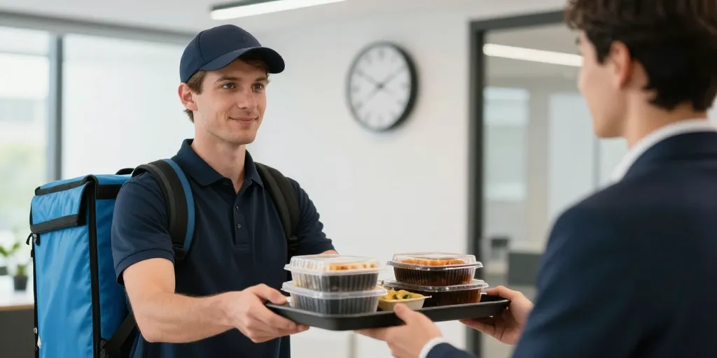 Plateau_repas_en_entreprise_:_pourquoi_les_délais_de_livraison_deviennent_le_premier_critère_de_choix_avant_le_prix plateau repas