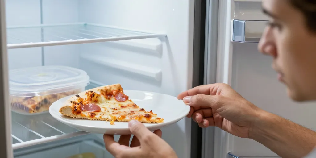 Pourquoi votre pizza sèche au frigo et comment conserver de la pizza croustillante sans gadgets