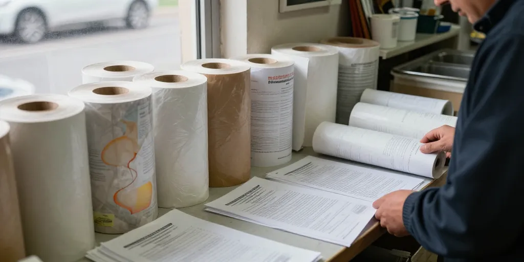 papier pour emballer